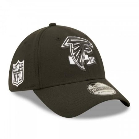 Atlanta Falcons - 2022 Sideline Black & White 39THIRTY NFL Hat