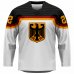 Deutschland - 2022 Hockey Replica Fan Trikot Weiß/Name und Nummer