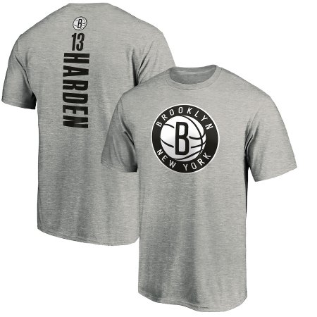 Brooklyn Nets - James Harden Playmaker Gray NBA T-shirt