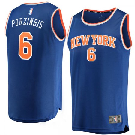 New York Knicks - Kristaps Porzingis Fast Break Replica NBA Trikot