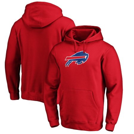 Buffalo Bills - Team Logo Red NFL Bluza s kapturem