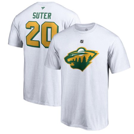 Minnesota Wild - Ryan Suter Authentic Stack NHL T-Shirt