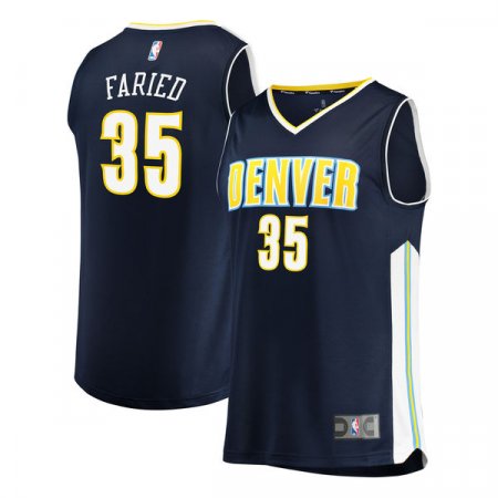 Denver Nuggets - Kenneth Faried Fast Break Replica NBA Jersey