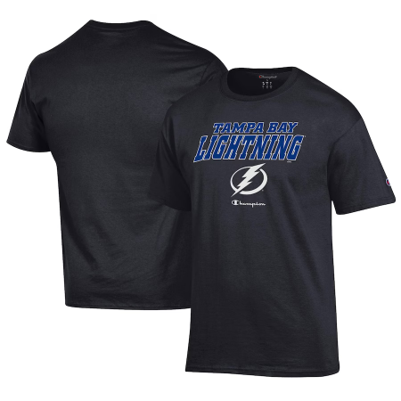 Tampa Bay Lightning - Champion Jersey NHL Logo NHL T-Shirt