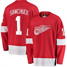 Detroit Red Wings - Terry Sawchuck Retired Breakaway NHL Jersey