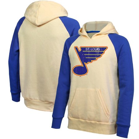 St. Louis Blues - Logo Raglan NHL Mikina s kapucí
