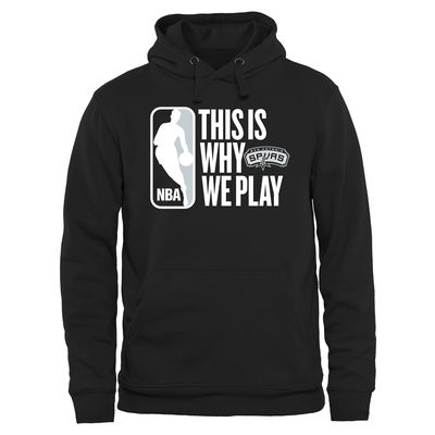 San Antonio Spurs - This Is Why We Play NBA Mikina s kapucňou - Veľkosť: M/USA=L/EU