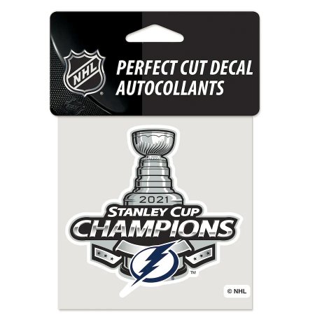 Tampa Bay Lightning - 2021 Stanley Cup Champions Perfect NHL Aufkleber