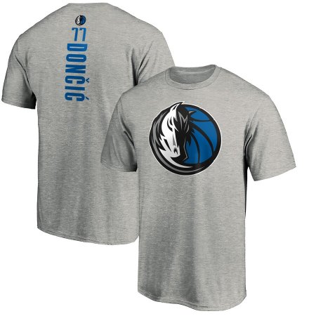 Dallas Mavericks - Luka Doncic Playmaker Gray NBA T-shirt