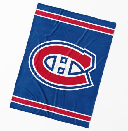 Montreal Canadiens - Team Logo 150x200cm NHL Deka - Velikost: one size