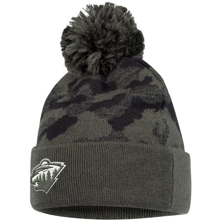Minnesota Wild - Military Camo NHL Knit Hat