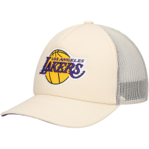 Los Angeles Lakers - Cream Trucker NBA Šiltovka