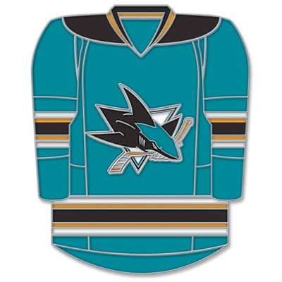 San Jose Sharks - WinCraft NHL Odznak