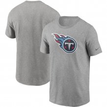 Tennessee Titans - Primary Logo NFL Gray T-shirt