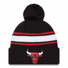 Chicago Bulls - White Stripe NBA Knit hat