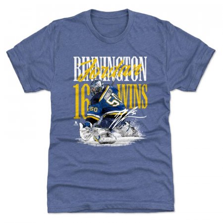 St.Louis Blues Kinder - Jordan Binnington 16 Wins NHL T-Shirt
