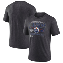 Edmonton Oilers - 2025 Western Conference Champs Old School NHL T-Shirt