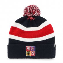 Czechia Fan Emblem Breakaway Navy Knit Hat