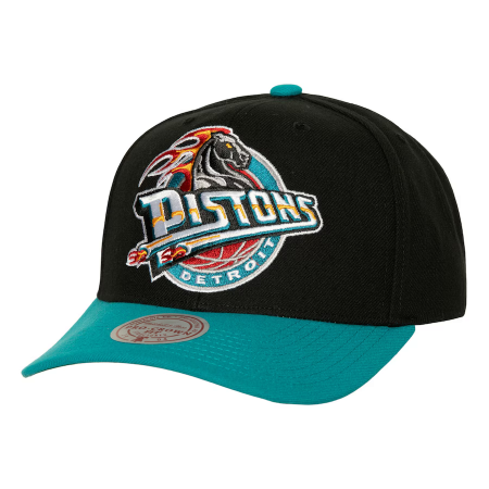 Detroit Pistons - XL Logo Pro Crown NBA Cap