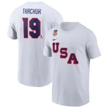 USA Hockey - Matthew Tkachuk White Tričko