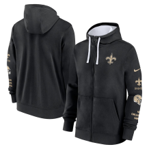 New Orleans Saints - 2024 Nike Club Full-zip NFL Bluza z kapturem