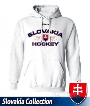 Slovakia - Slovakia Fan version 6 White Bluza s kapturem