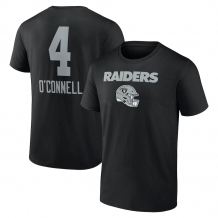 Las Vegas Raiders - Aidan O'Connell Wordmark NFL T-Shirt