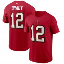 Tampa Bay Buccaneers - Tom Brady Red NFL T-Shirt
