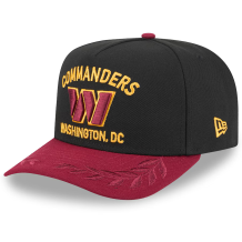 Washington Commanders - 2025 Draft 9Fifty Black NFL Hat