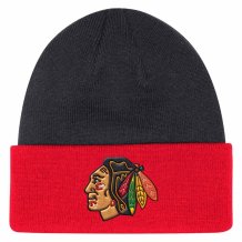 Chicago Blackhawks - Adidas Cuffed NHL Zimní čepice