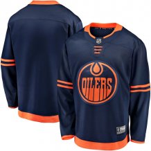 Edmonton Oilers - Premier Breakaway Alternate NHL Trikot/Name und Nummer