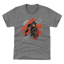Anaheim Ducks Detské - Trevor Zegras Stripes Grey NHL Tričko