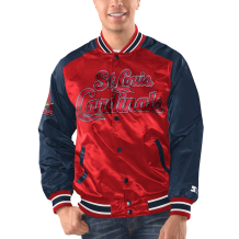 St. Louis Cardinals - Full-Snap Varsity Satin MLB Bunda