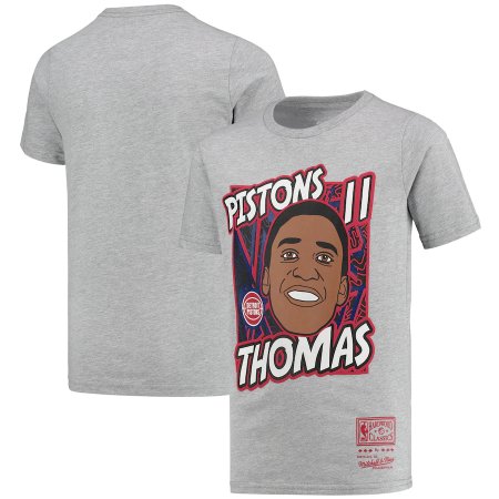 Detroit Pistons Detské - Isiah Thomas Hardwood Classics NBA Tričko