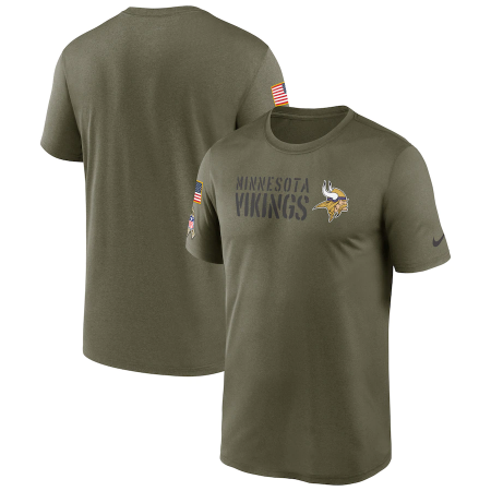 Minnesota Vikings - 2022 Salute To Service NFL T-Shirt