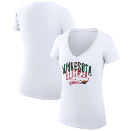 Minnesota Wild Damskie - Filigree Logo NHL T-Shirt - Wielkość: XXL