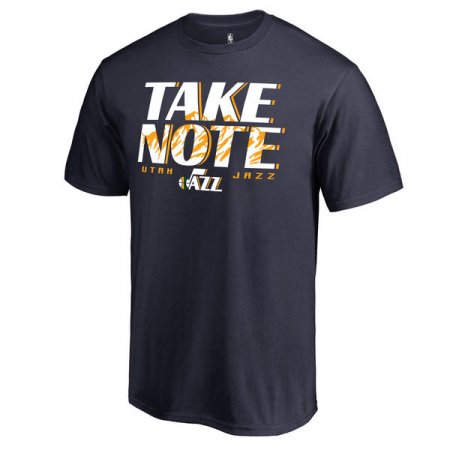 Utah Jazz - Take Note NBA T-Shirt