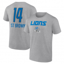 Detroit Lions - Amon-Ra St. Brown Wordmark NFL T-Shirt