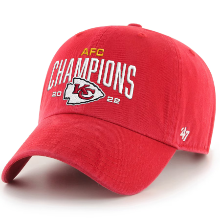 Kansas City Chiefs - 2022 AFC Champions Clean Up NFL Hat