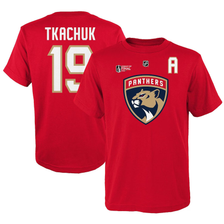 Florida Panthers Youth - Matthew Tkachuk 2023 Stanley Cup Final NHL T-Shirt