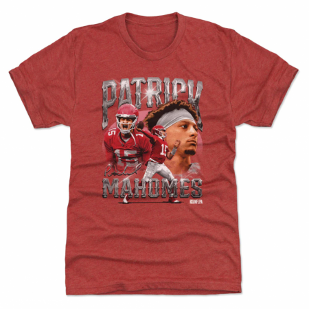 Kansas City Chiefs - Patrick Mahomes Vintage Red NFL T-Shirt