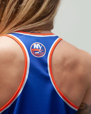 New York Islanders Frauen - Racerback Hockey NHL Muskelshirt