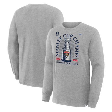 Florida Panthers - 2025 Stanley Cup Champs Locker NHL Koszułka z długim rękawem