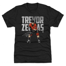 Anaheim Ducks - Trevor Zegras Bold Black NHL T-Shirt