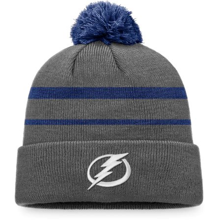 Tampa Bay Lightning - Charcoal Cuffed NHL Zimná čiapka