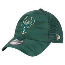 Milwaukee Bucks - Subtle Camo 39Thirty NBA Cap