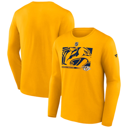 Nashville Predators - Authentic Pro Secondary NHL Long Sleeve T-Shirt