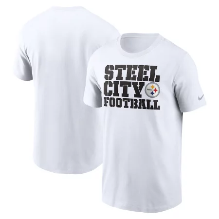Pittsburgh Steelers - Local Essential White NFL T-Shirt