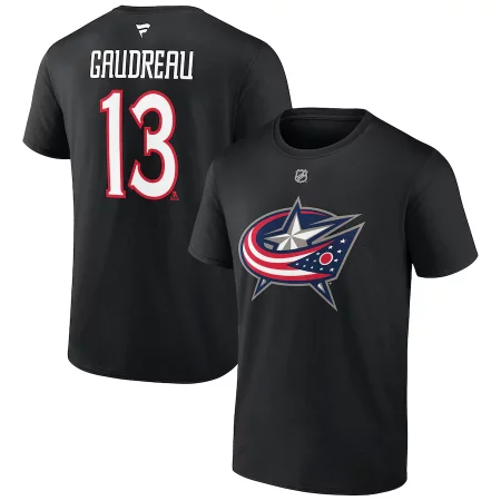 Columbus Blue Jackets - Johnny Gaudreau Reverse Retro 2.0 NHL T-shirt