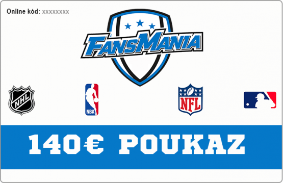 FansMania darčekový poukaz 140Eur